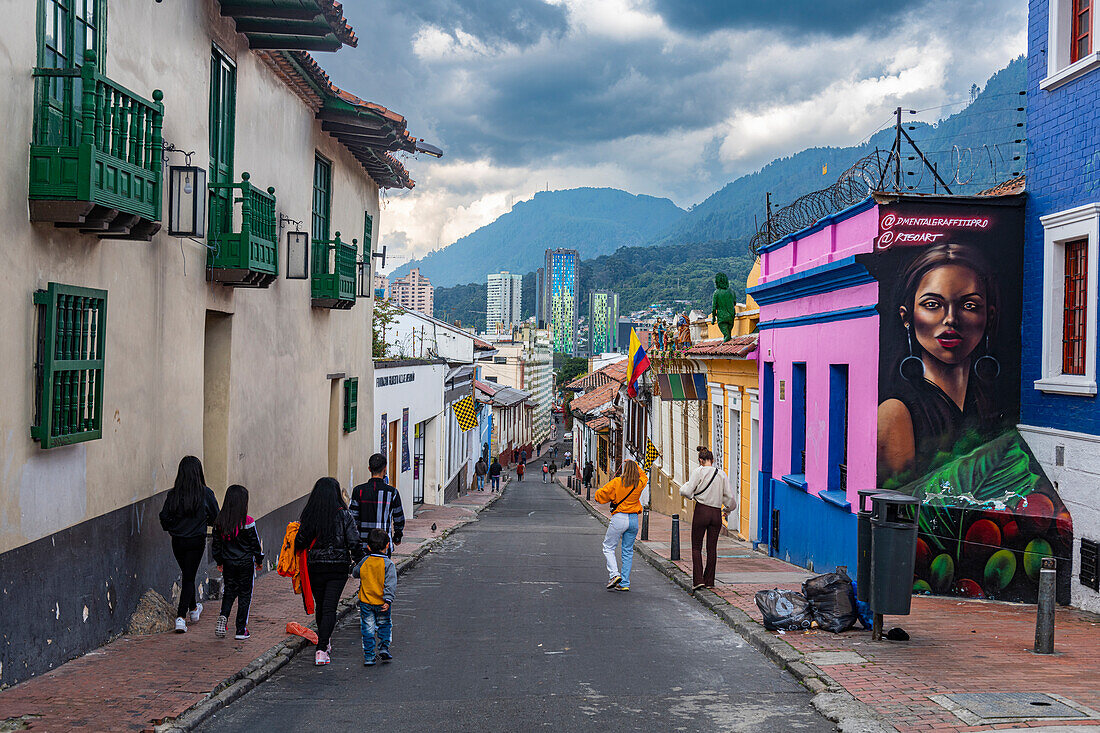 Candelaria-Viertel, Bogota, Kolumbien, Südamerika
