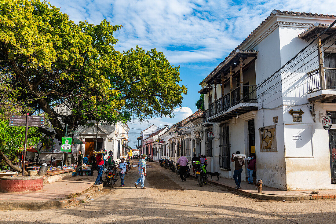 Historical center of Mompox, UNESCO World Heritage Site, Colombia, South America