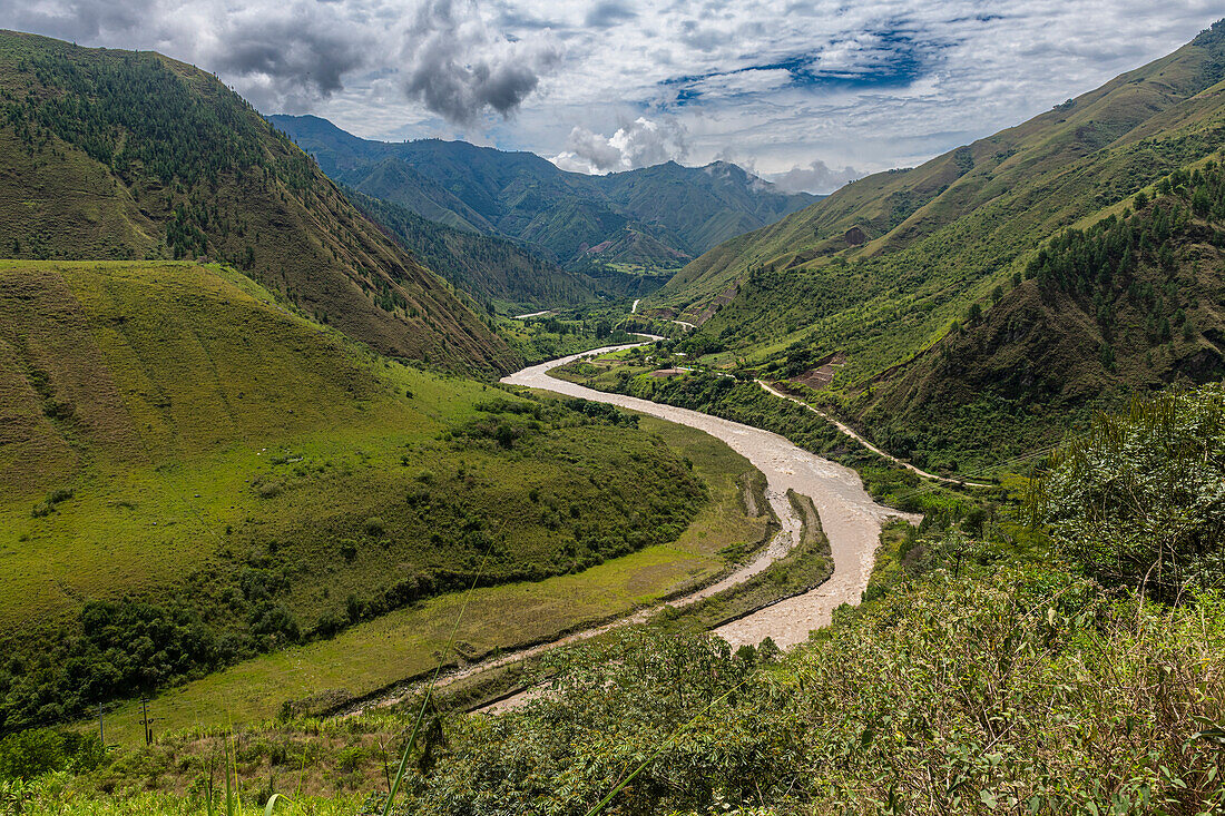 Paez-Fluss, UNESCO-Welterbe, Tierradentro, Kolumbien, Südamerika