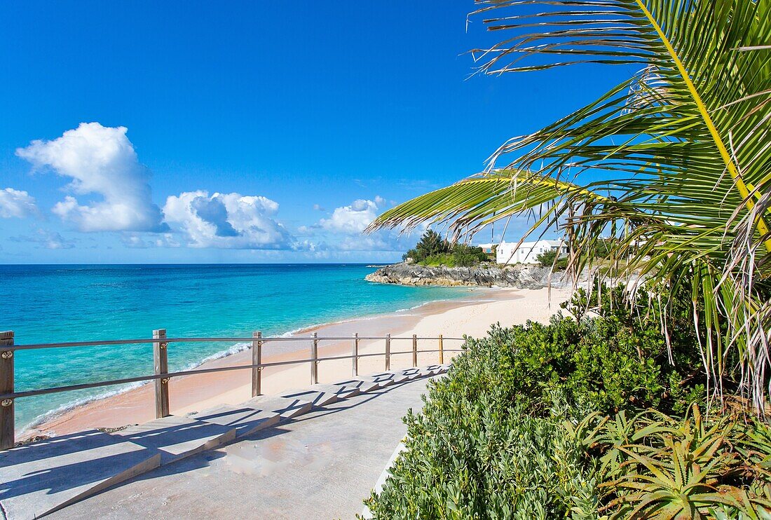 Pink Beach, Smiths, Bermuda, Atlantic, Central America