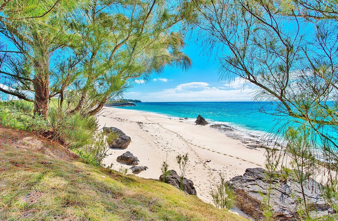 South Shore Strand, Hamilton Parish, Bermuda, Atlantik, Mittelamerika