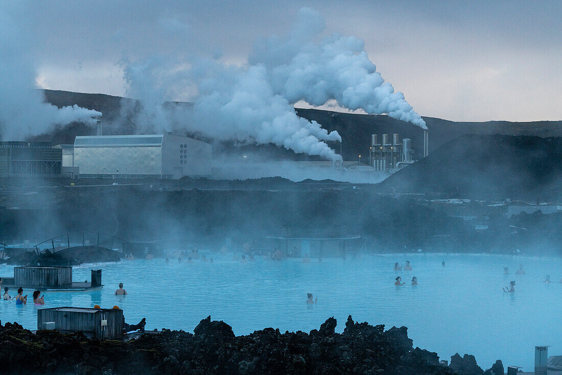 Blue Lagoon, Grindavik, Iceland, Polar Regions