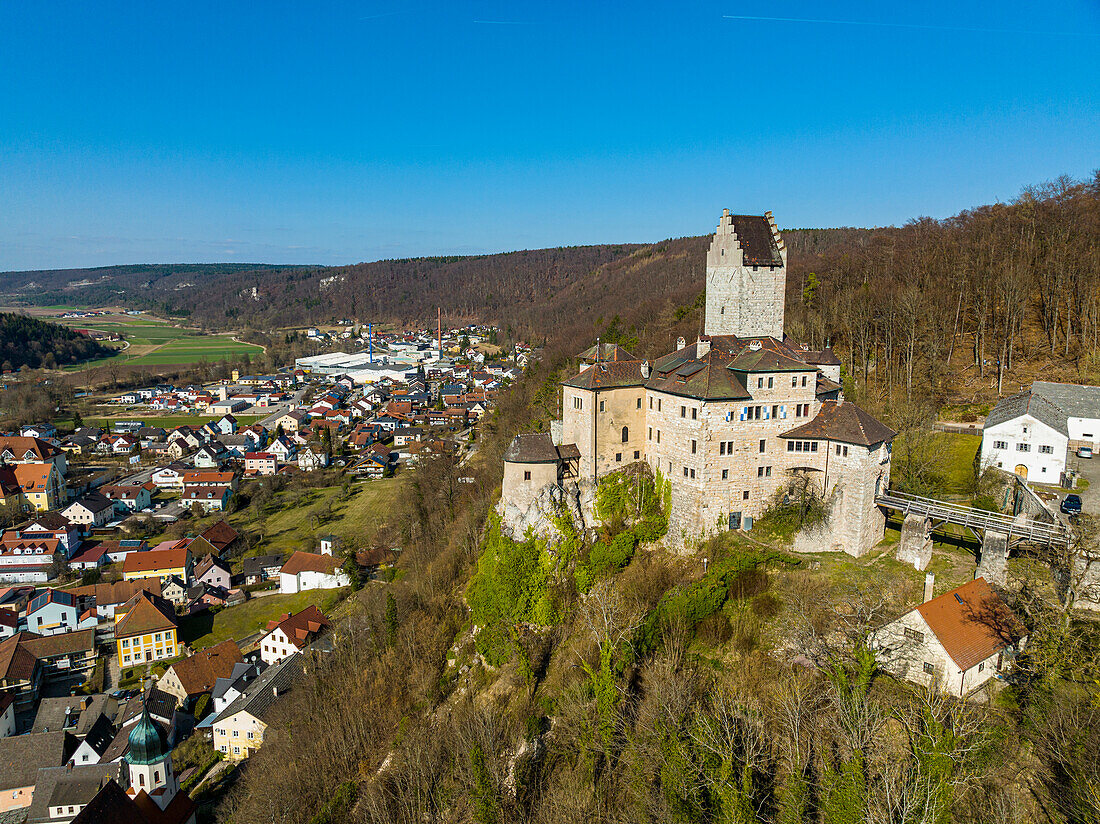 Kipfenberg Castle, Kipfenberg, Altmuehltal, Bavaria, Germany, Europe