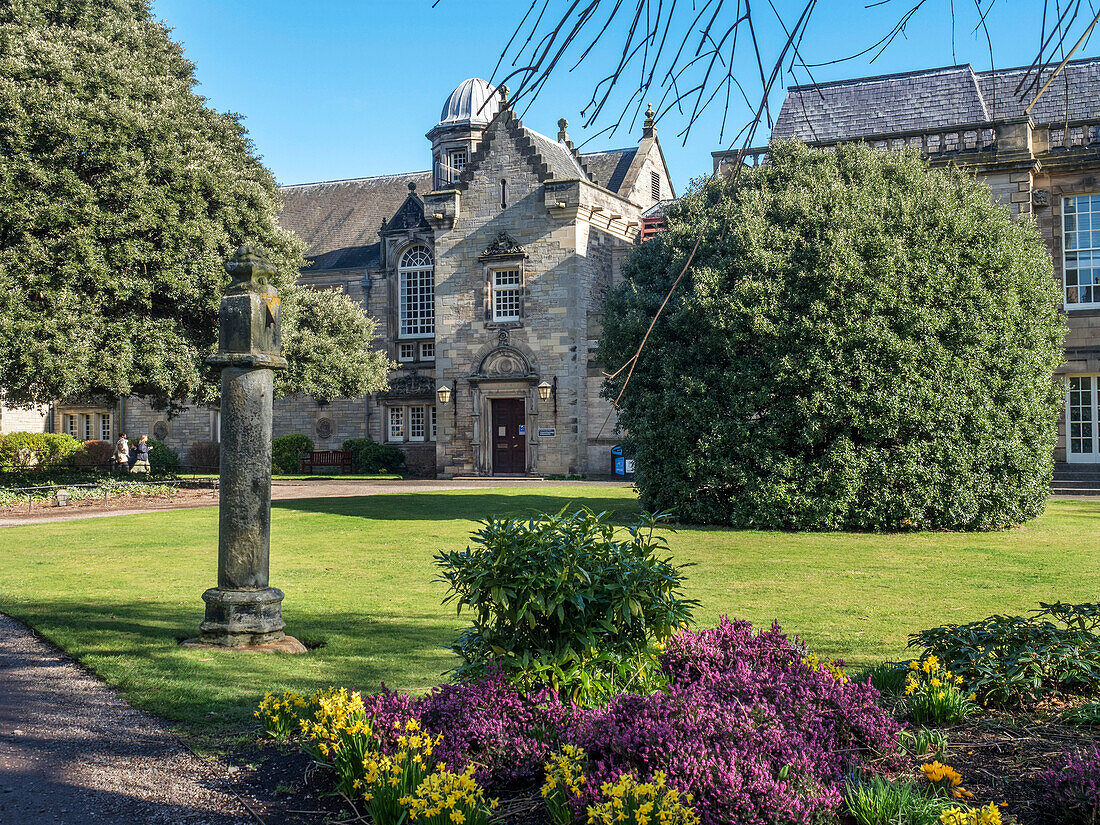 St. Marys College Quad, St. Andrews, Fife, Scotland, United Kingdom, Europe