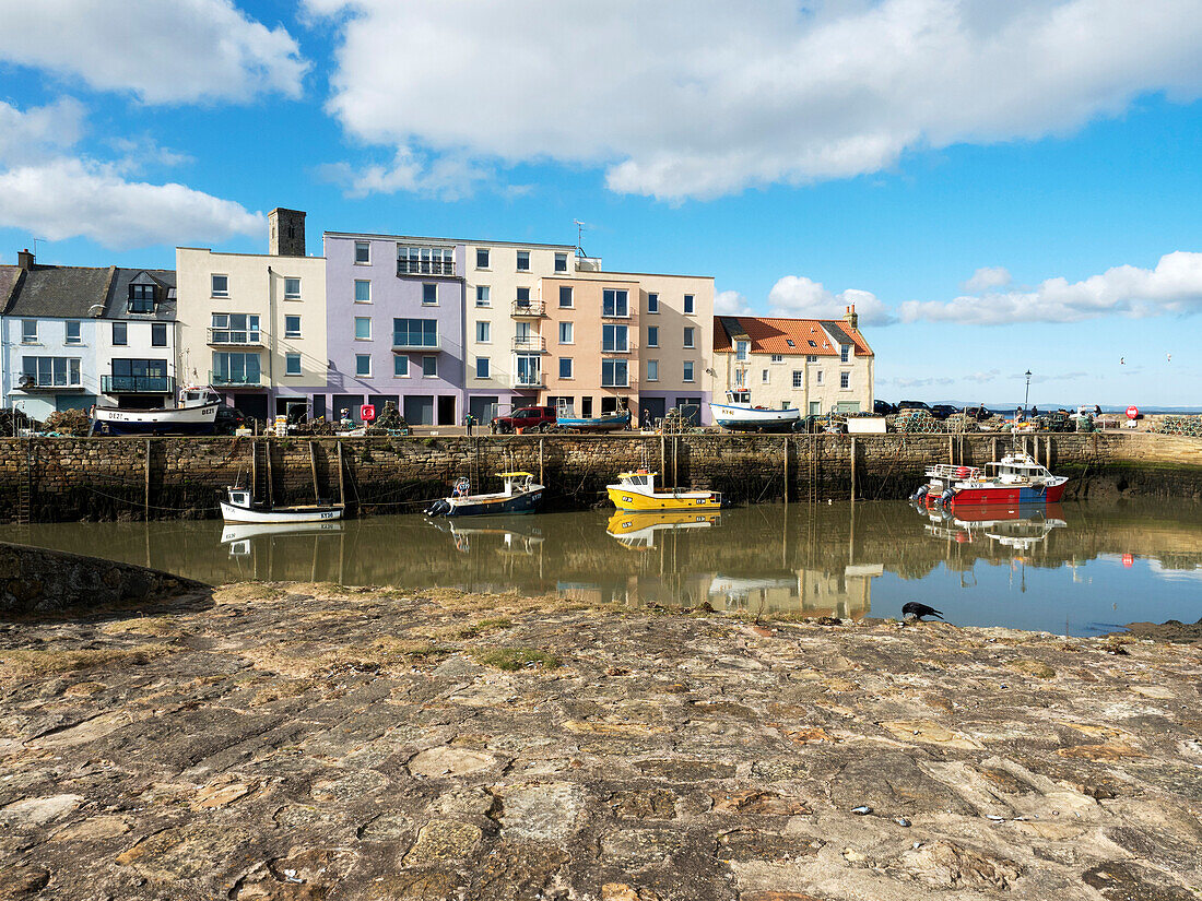 St. Andrews Harbour, St. Andrews, Fife, Schottland, Vereinigtes Königreich, Europa