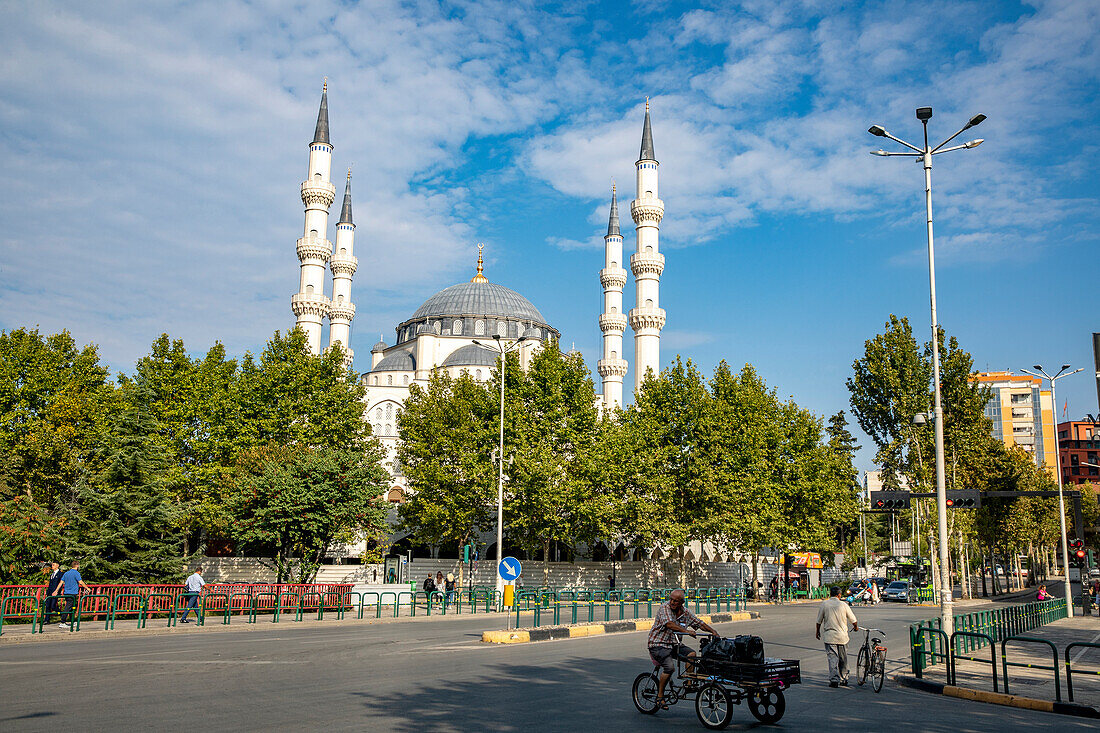 Downtown Tirana, Albania, Europe