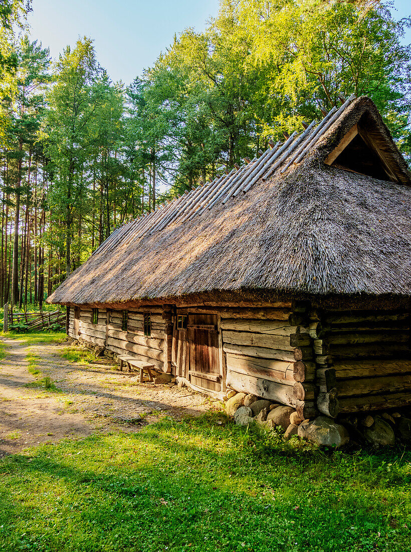 Traditional House, Estonian Open Air Museum, Rocca al Mare, Tallinn, Estonia, Europe