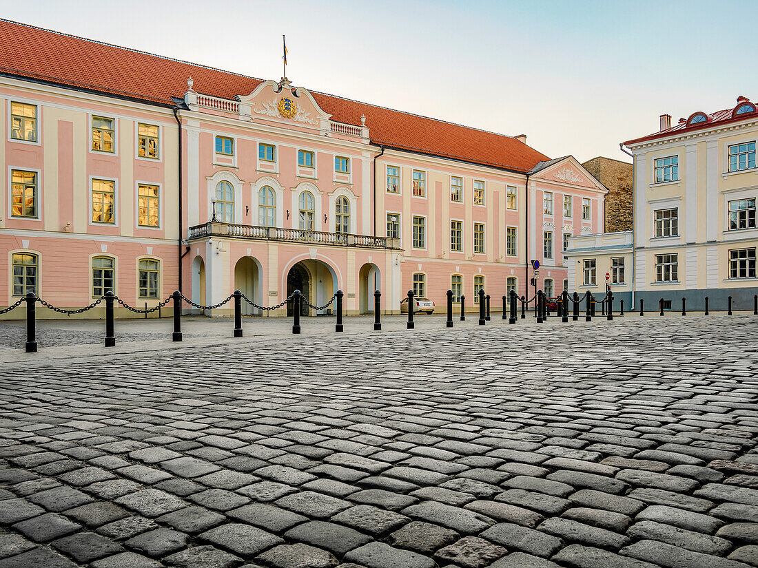 The Parliament of Estonia, Toompea Castle, Old Town, Tallinn, Estonia, Europe