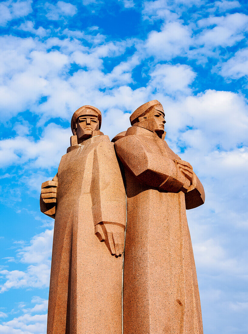 Latvian Riflemen Monument, Riga, Latvia, Europe