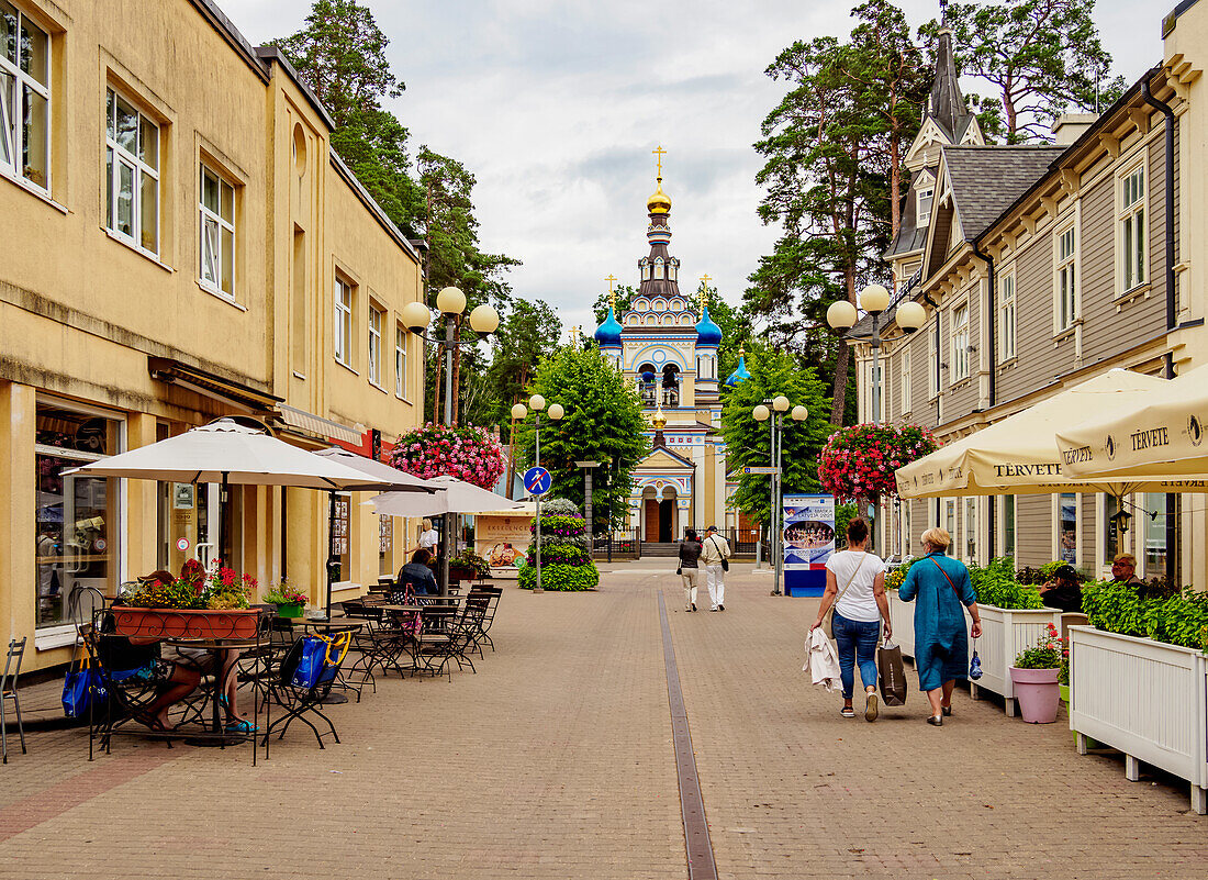 Jomas iela, Majori, Jurmala, Lettland, Europa