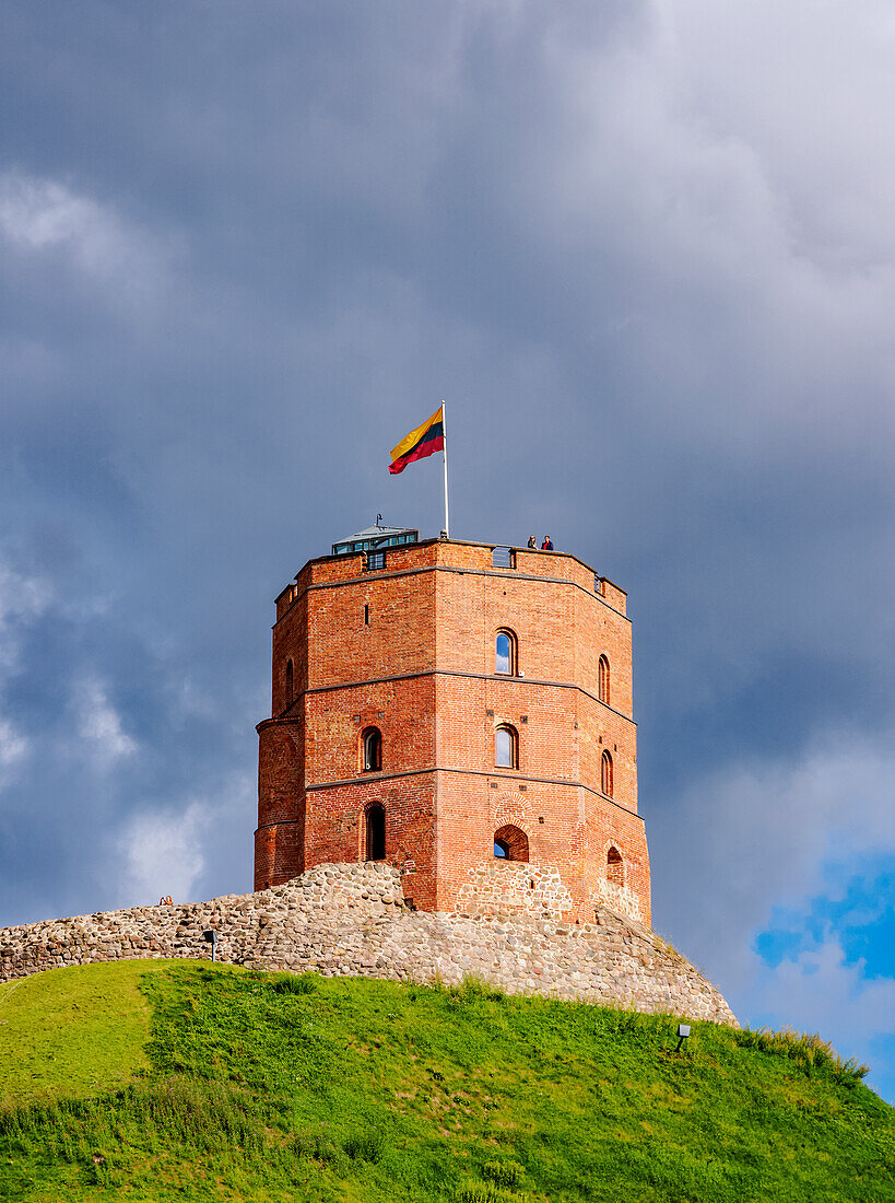 Gediminas-Turm, Burgberg, Vilnius, Litauen, Europa
