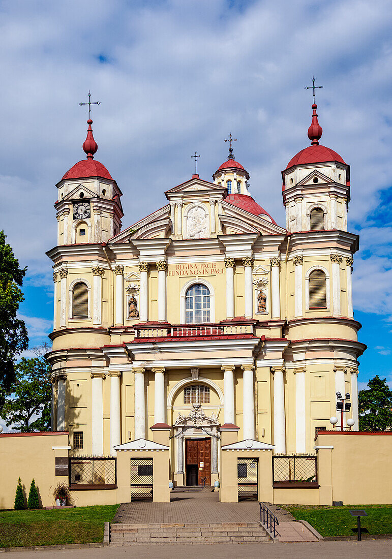 Kirche St. Peter und Paul, UNESCO-Welterbestätte, Vilnius, Litauen, Europa