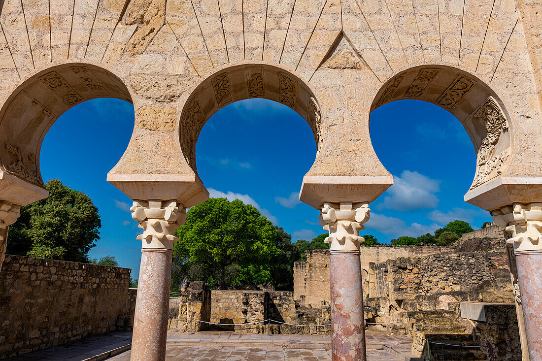 Madinat al-Zahra, UNESCO World Heritage Site, Cordoba, Andalucia, Spain, Europe