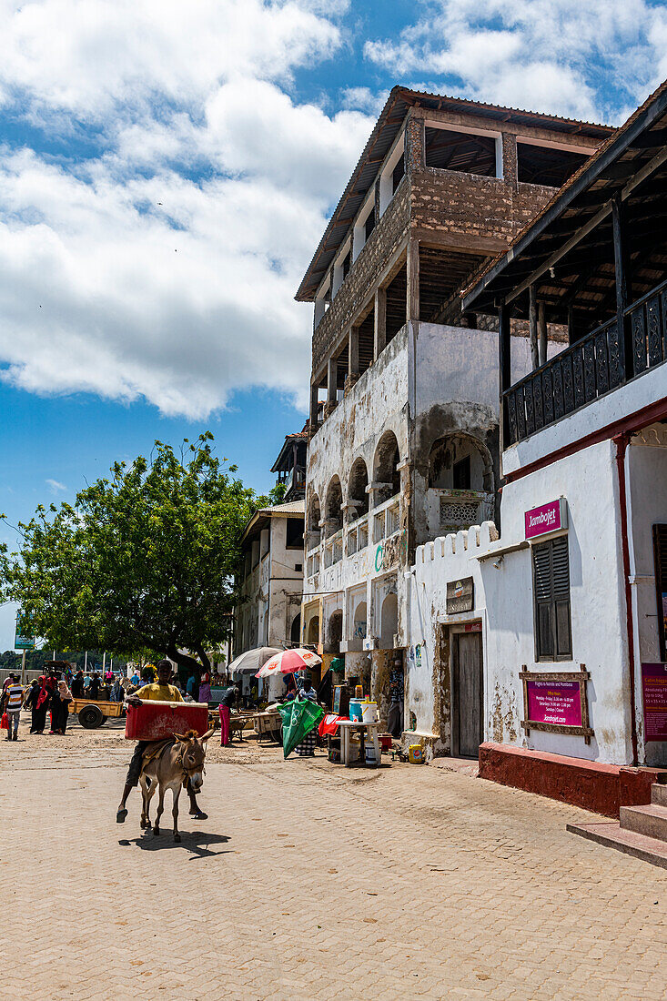 Lamu Town, UNESCO-Welterbestätte, Insel Lamu, Kenia, Ostafrika, Afrika