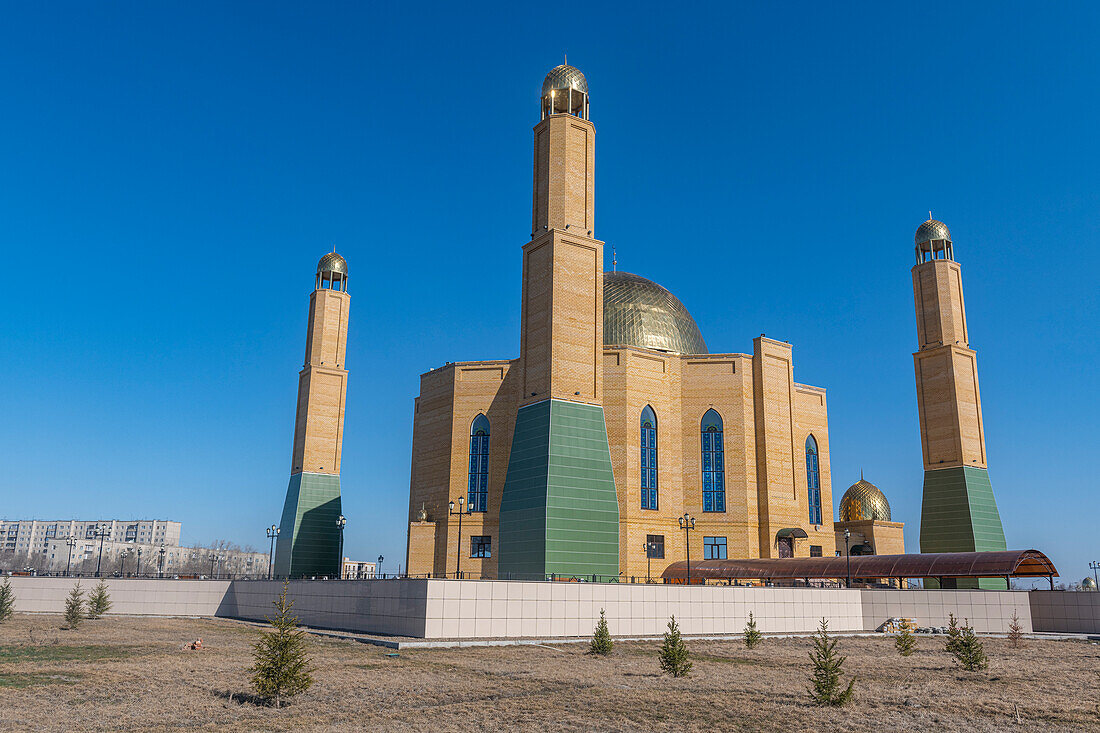 Abaya Mosque, Semey, formerly Semipalatinsk, Eastern Kazakhstan, Central Asia, Asia
