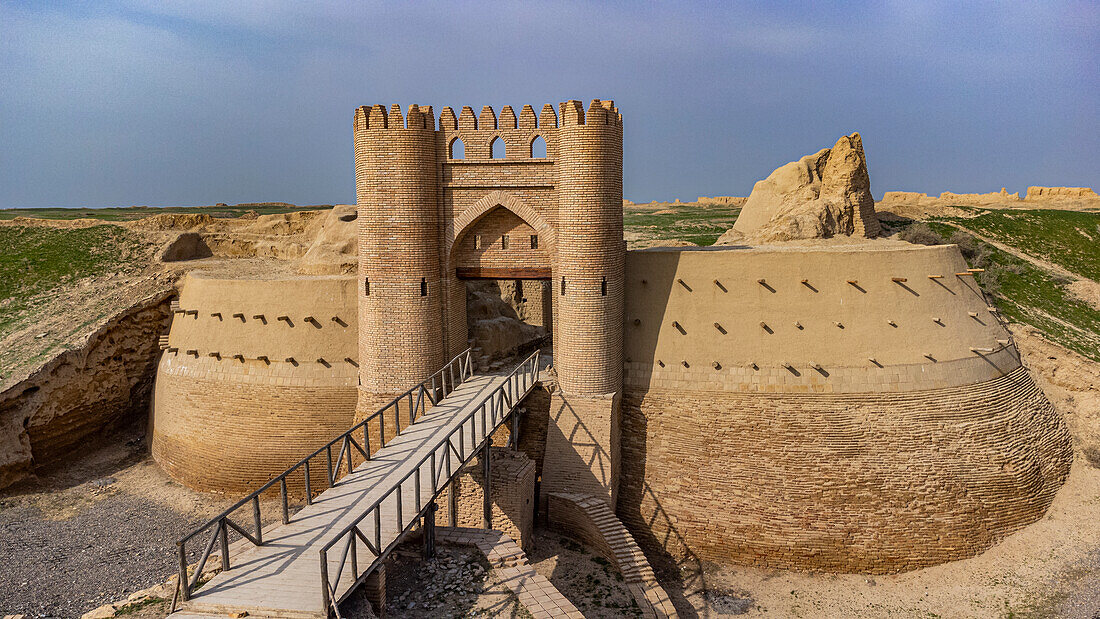 Sauran Ancient Settlement, Turkistan, Kazakhstan, Central Asia, Asia