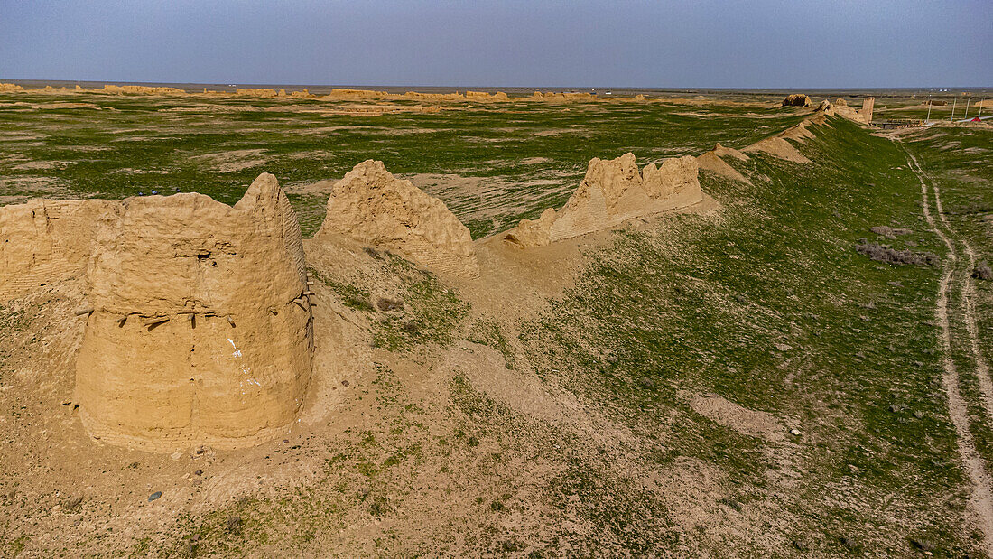 Sauran Ancient Settlement, Turkistan, Kazakhstan, Central Asia, Asia