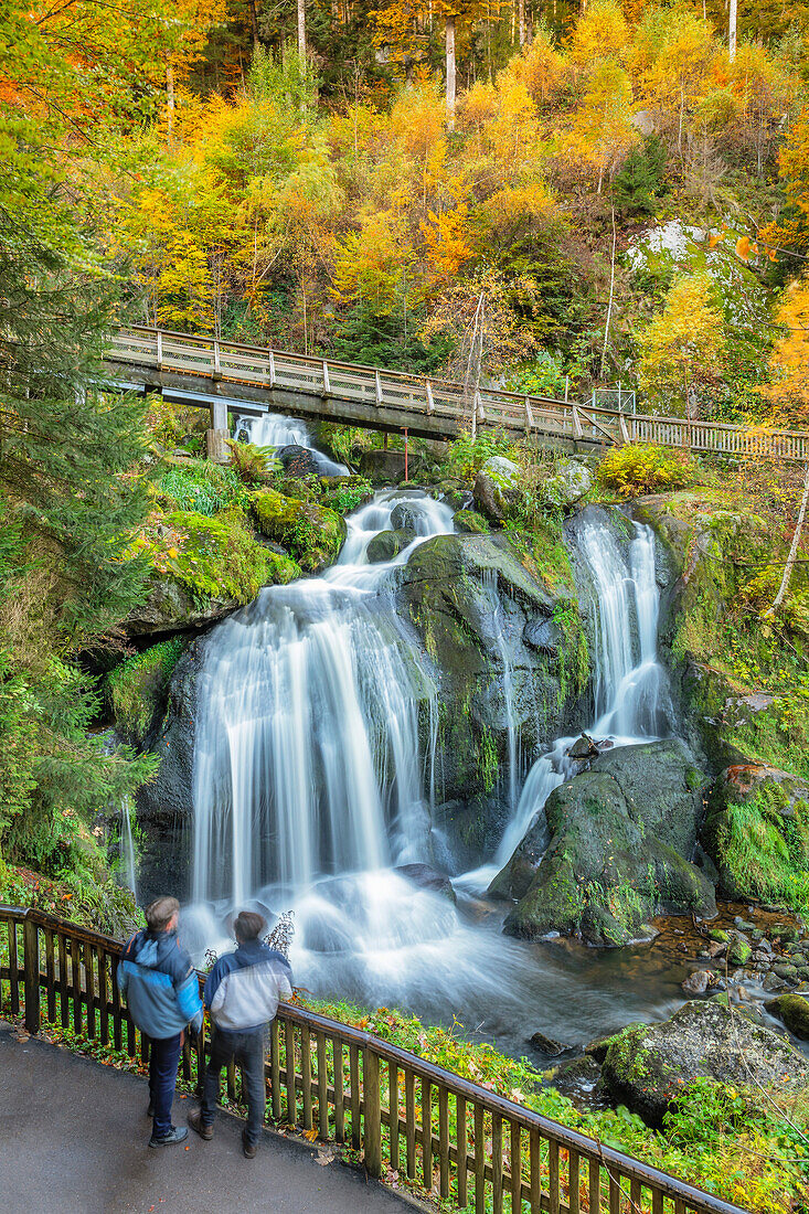 Triberger Wasserfälle, Schwarzwald, Baden Württemberg, Deutschland, Europa