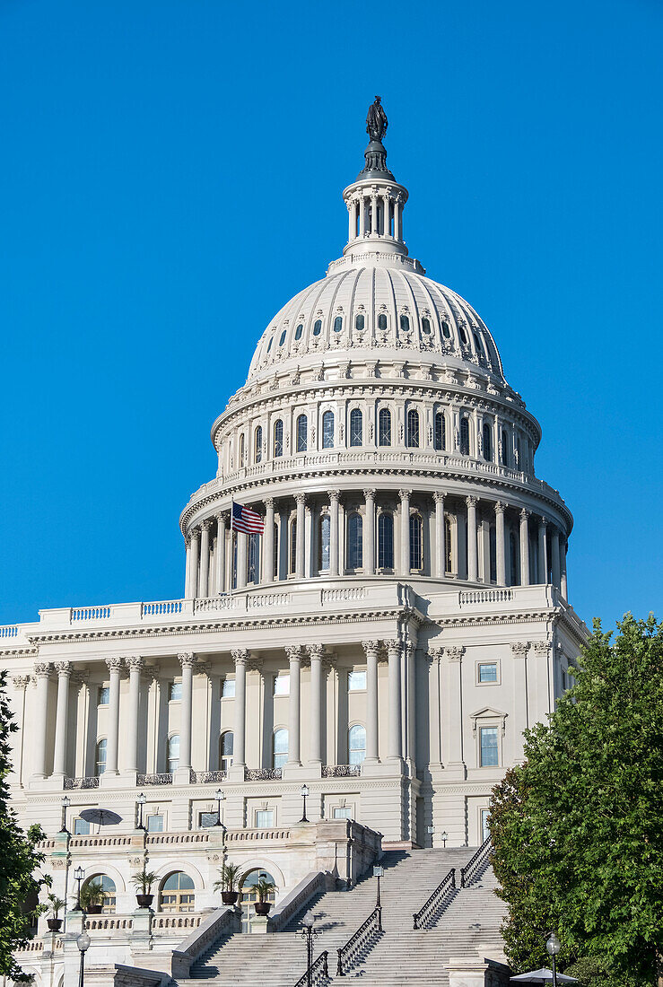 US-Kapitolgebäude, Capitol Hill, Washington DC, Vereinigte Staaten von Amerika, Nordamerika