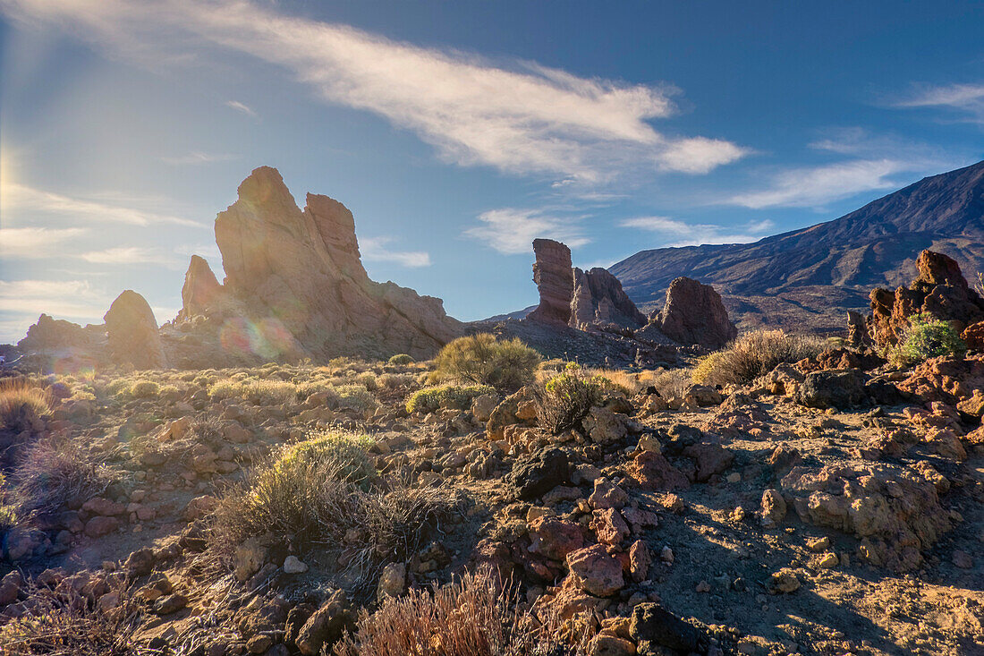 Nationalpark Mount Teide, UNESCO-Weltkulturerbe, Teneriffa, Kanarische Inseln, Spanien, Atlantik, Europa