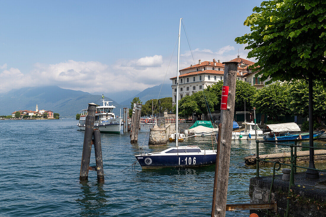 Isola Bella, Lago Maggiore, Bezirk Verbania, Piemont, Italienische Seen, Italien, Europa