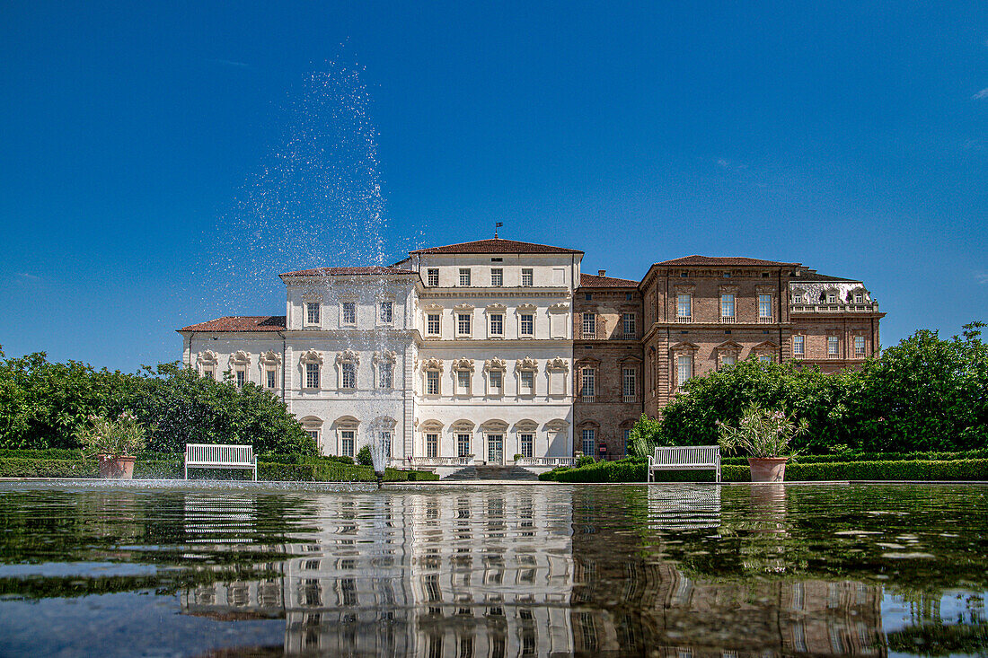 Garden Venaria Reale, Turin, Piedmont, Italy, Europe