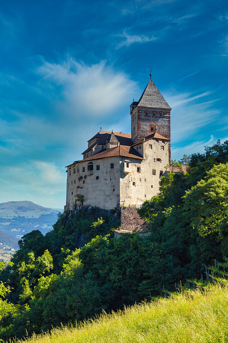 Schloss Trostburg, Bezirk Bozen, Gröden, Südtirol, Italien, Europa