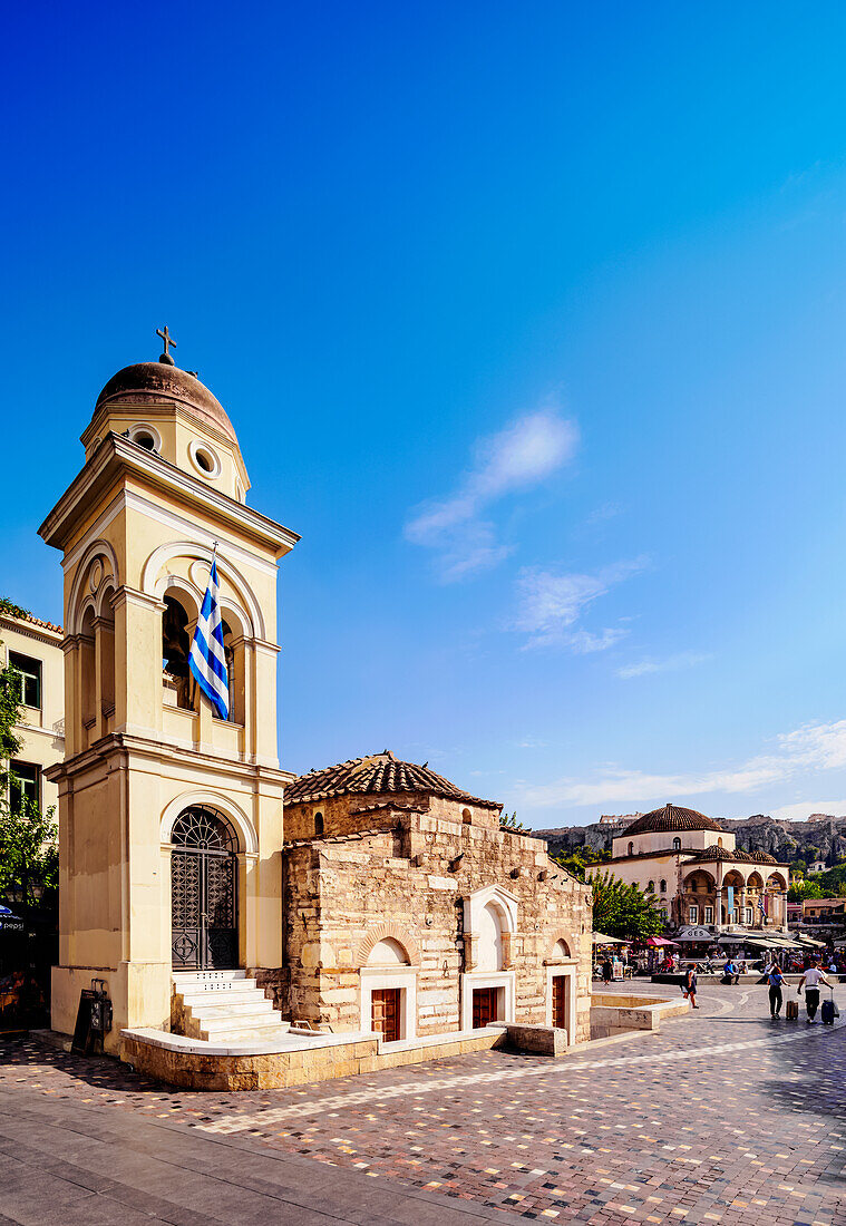 Kirche der Pantanassa, Monastiraki-Platz, Athen, Attika, Griechenland, Europa