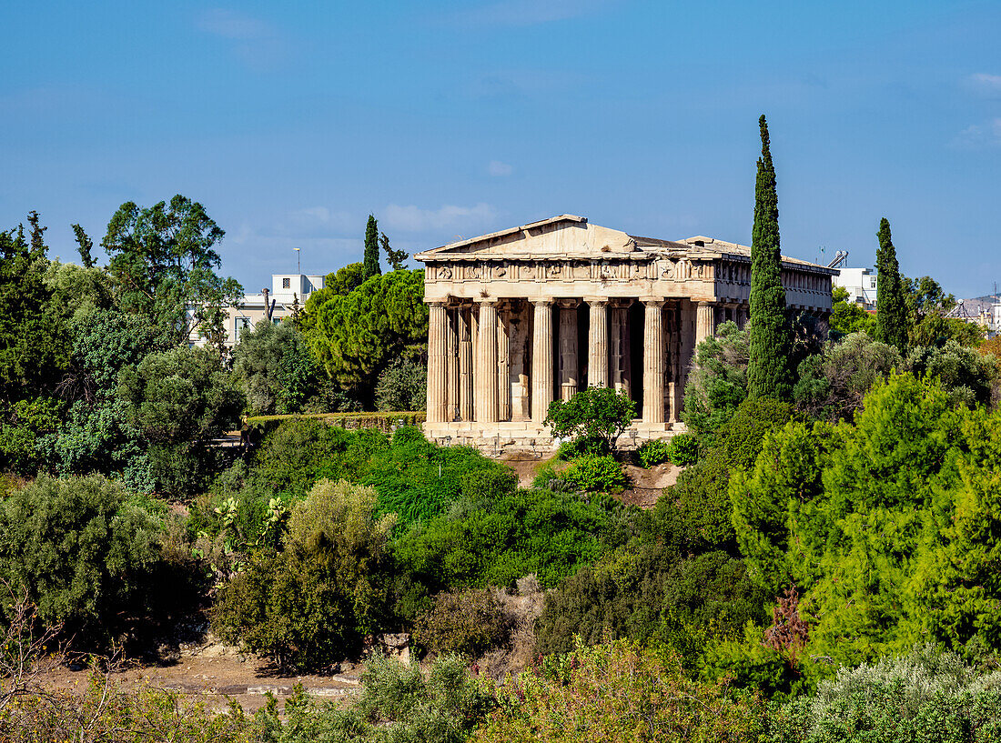 Temple of Hephaestus, Ancient Agora, Athens, Attica, Greece, Europe