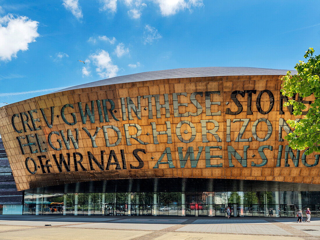 Wales Millennium Centre, Cardiff, Wales, United Kingdom, Europe