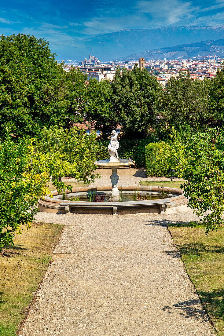 Boboli-Gärten, UNESCO-Welterbestätte, Florenz, Toskana, Italien, Europa