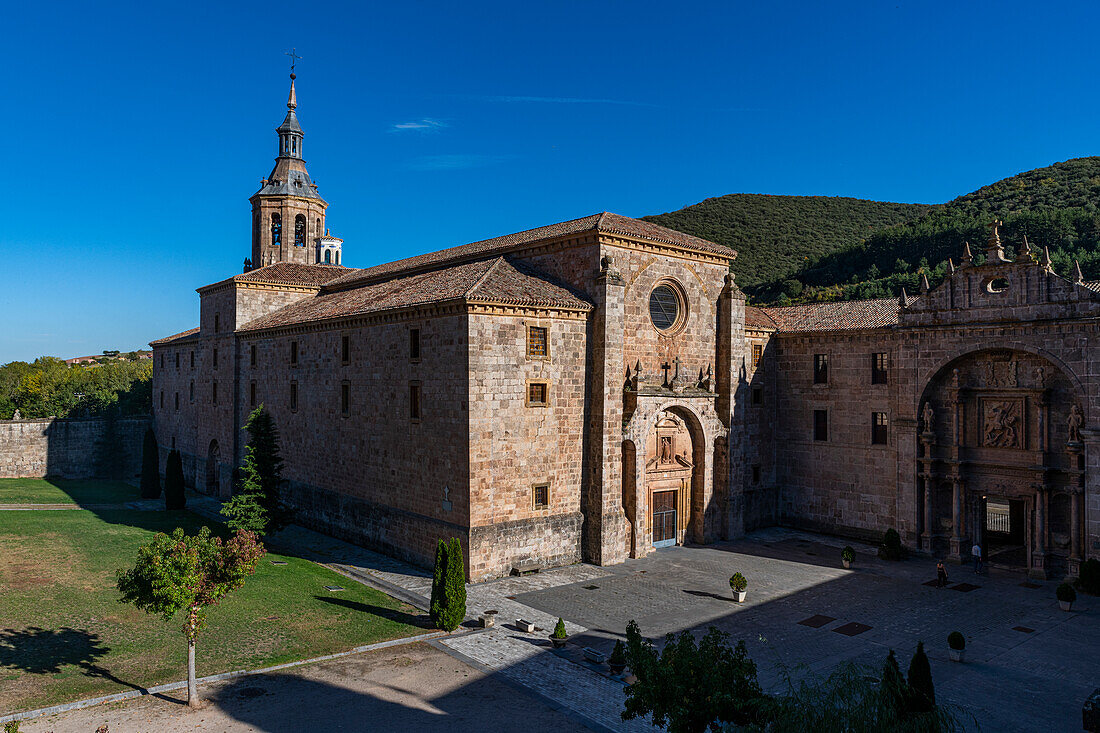Kloster Yuso, UNESCO-Welterbe, Klöster von San Millan de la Cogolla, La Rioja, Spanien, Europa