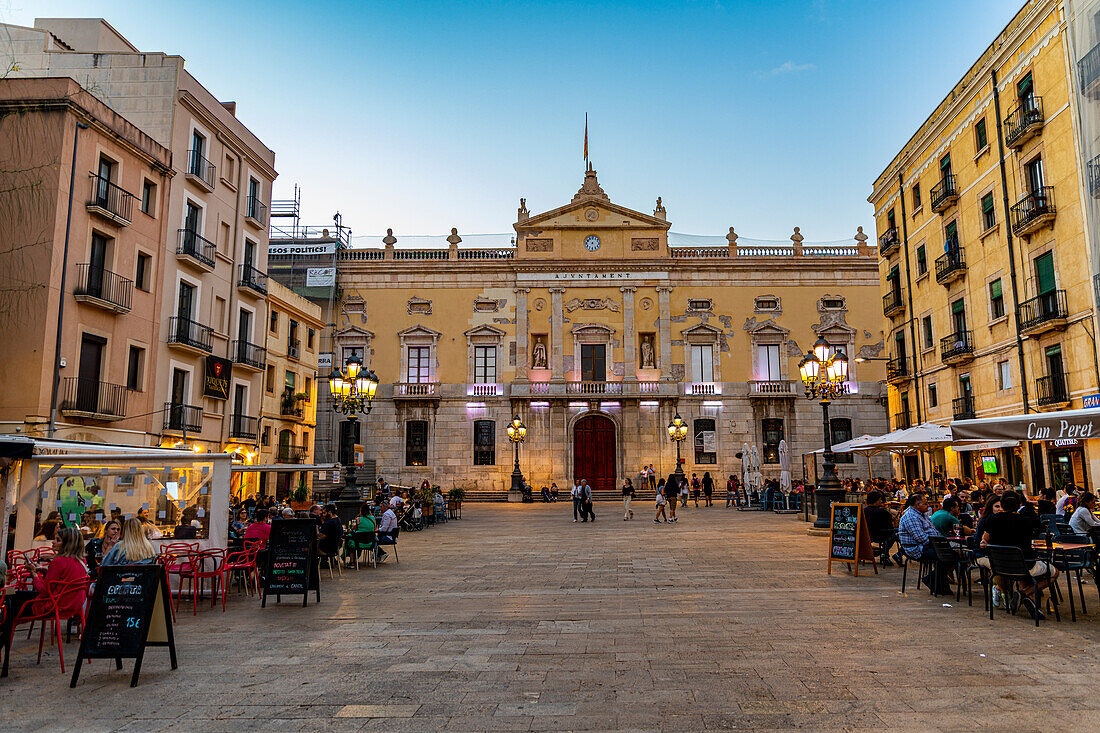 Rathaus, Tarraco (Tarragona), Katalonien, Spanien, Europa