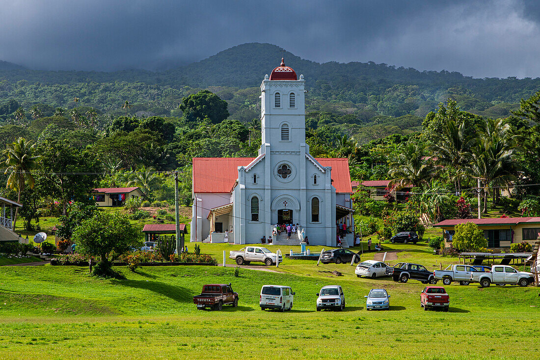 Cathedral in Taveuni, Fiji, South Pacific, Pacific