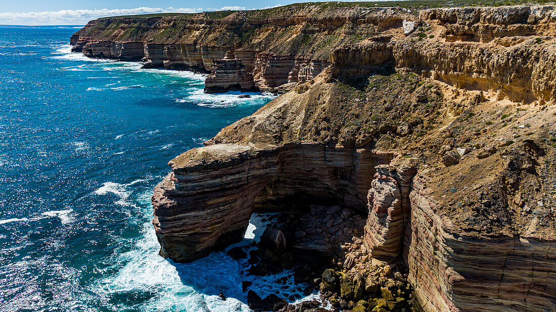 Luftaufnahme des Kalbarri-Nationalparks, Westaustralien, Australien, Pazifik