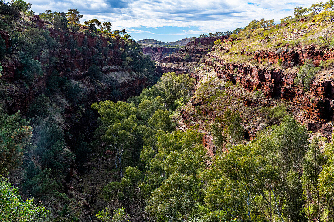 Aussichtspunkt Dale Gorge, Karijini National Park, Westaustralien, Australien, Pazifik