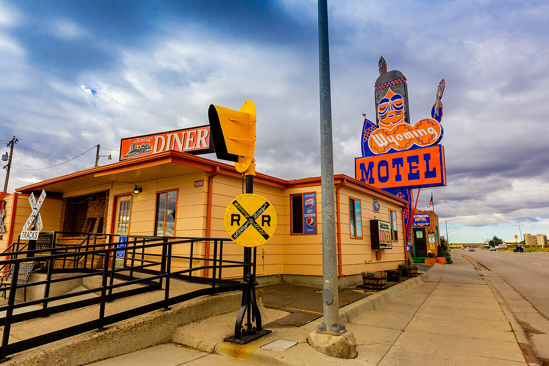 Wyoming Motel, Cheyenne, Wyoming, United States of America, North America