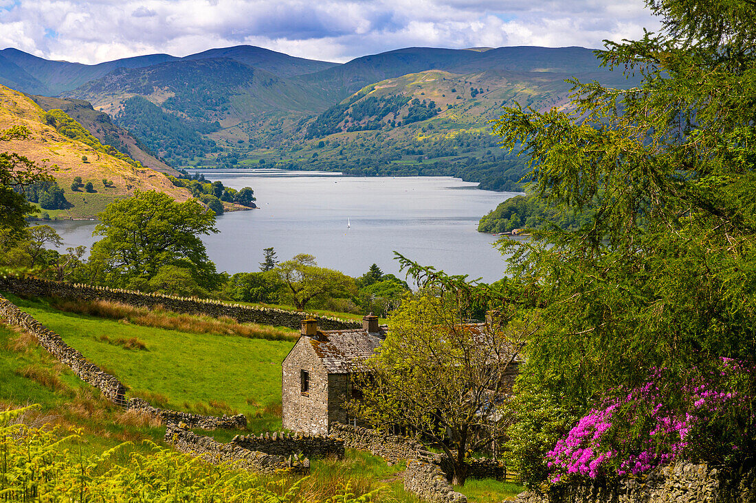 Ullswater, Lake District National Park, UNESCO Weltkulturerbe, Cumbria, England, Vereinigtes Königreich, Europa