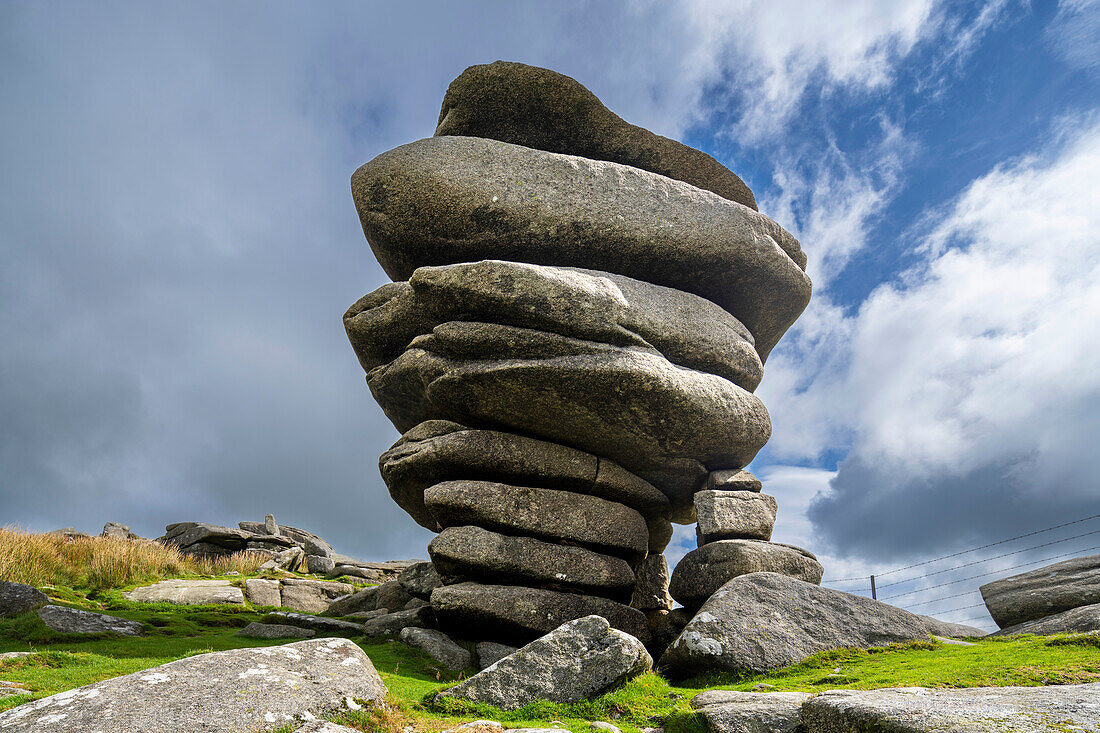 Cheesewring, Bodmin Moor, Cornwall, England, United Kingdom, Europe