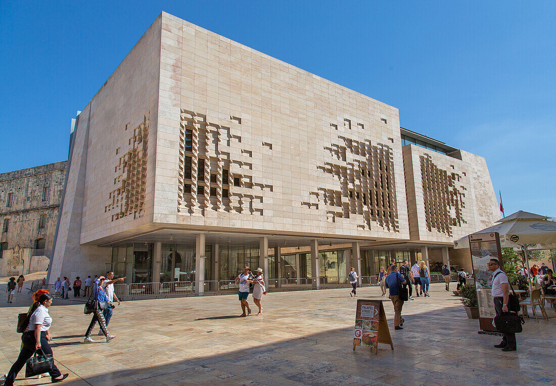 Parliament House, Valletta, Malta, Mediterranean, Europe