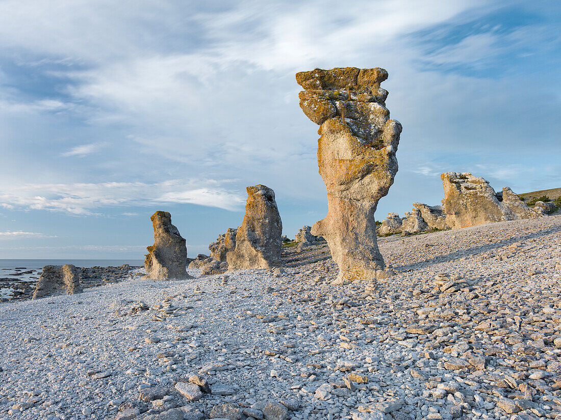 Coast rock formations