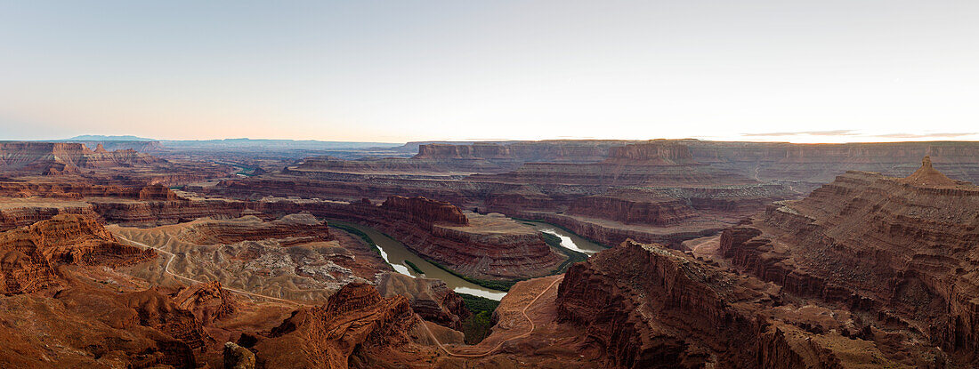 Rocky landscape with river