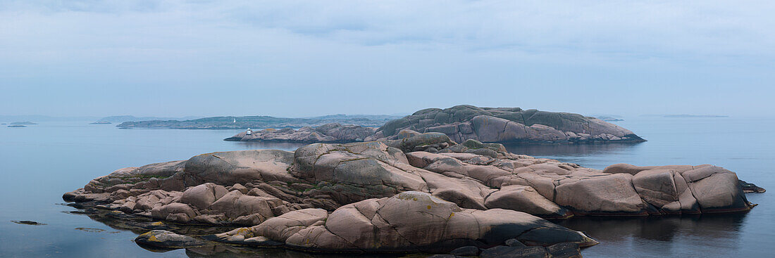 View of rocky coast