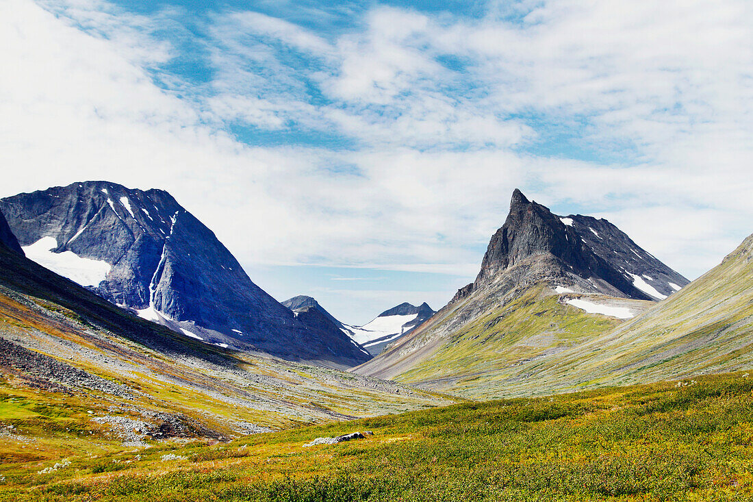 View of mountains