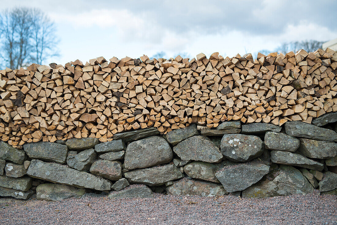 Stack of firewood