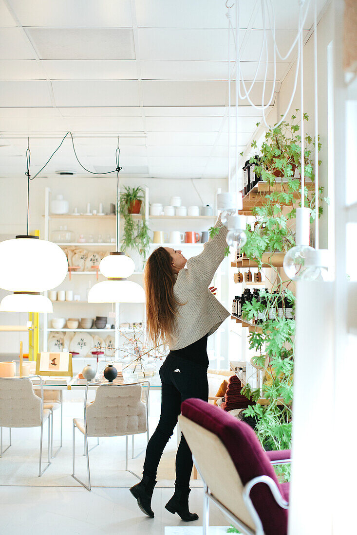 Woman shopping