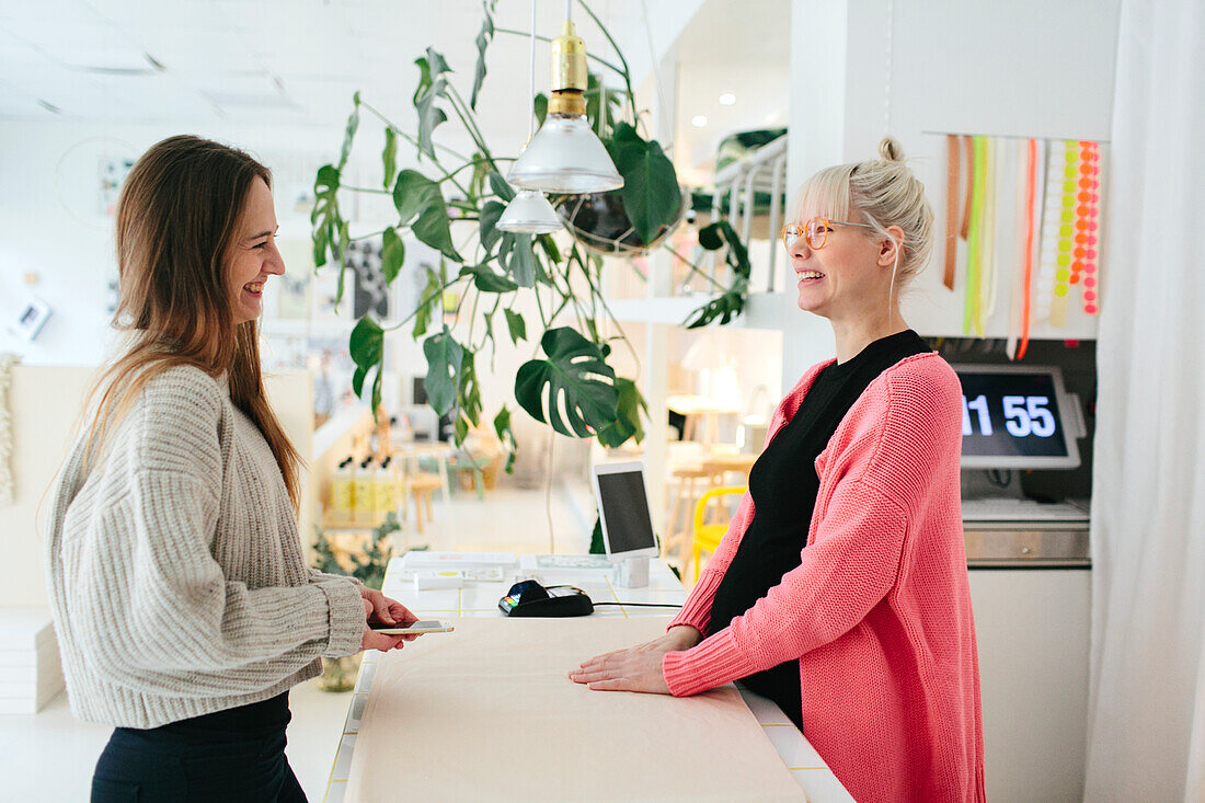 Woman shopping