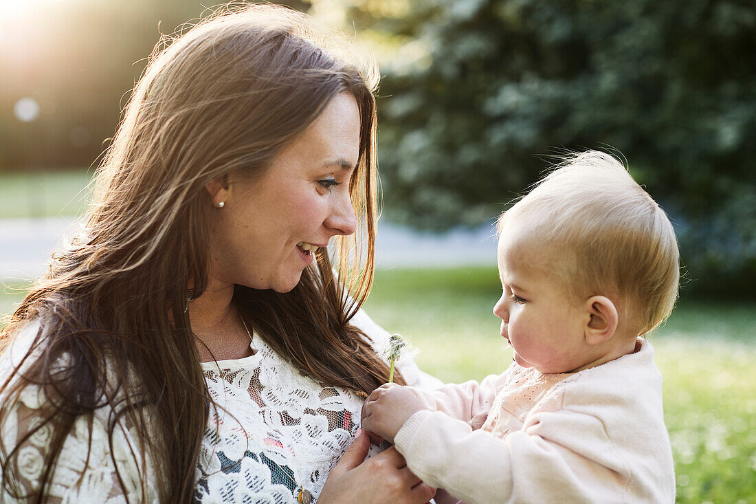 Mother and daughter