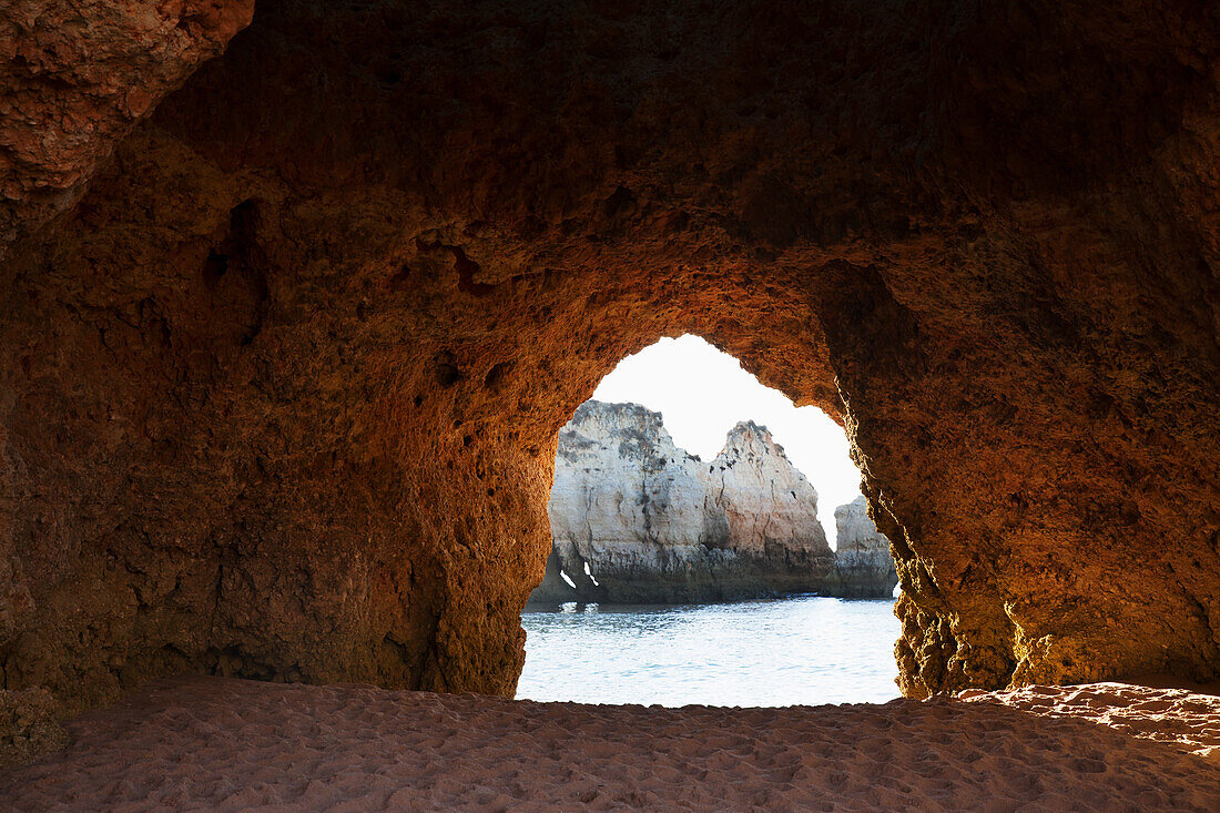 Cave on sea coast