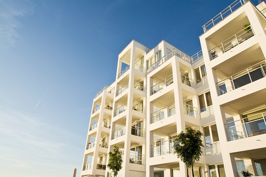 Building on sunny day